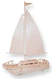 Sailboat Woodcraft Construction Kit
