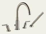 Delta Select 6716815-BN Trevi Lever Whirlpool Faucet with Hand Shower, Brushed Nickel