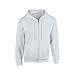 Gildan Heavy Blend Unisex Adult Full Zip Hooded Sweatshirt Top