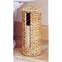 Whitney Design ML-6690 All-Natural Woven-Banana-Leaf Toilet-Tissue Holder with Lid