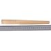 Wooden Color Wax Removing Carve Mandrel Ring Sizer Measurer Stick with Steel Blade