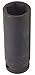 Westward 4LYF2 Impact Socket, 3/8 Dr, 6 Pt, Std, 7/16 In