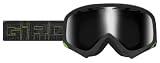 GIRO Herren Ski Snowboard Brille STATION, Matte Black / Block Letters, Super Fit? Full Size
