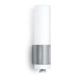 Steinel L 265 S SensorLeuchte mit LED-Lichtkranz und Power-LED-Effektlicht alu-silbervon "Steinel"