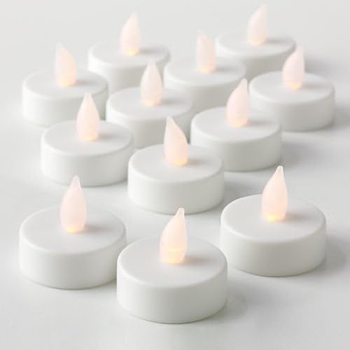 12-Piece Electronic Led Tealight Set