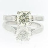 1.25ct Round Brilliant Cut Diamond Engagement Anniversary Ring