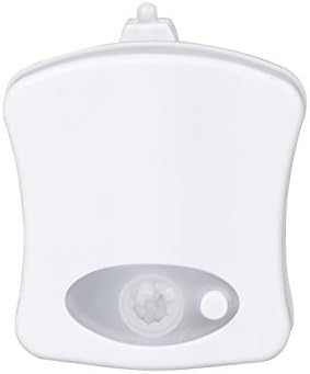 Sensitive LED Toilet Nightlight, KinHom B8 Magic Battery-powered Bowl Bathroom Seat Safety Night Light Lamp with Motion Activated Sensor for Potty Training for Children