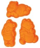 Disney Winnie Piglet TigerSet of 3 baking mould