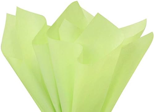 100 Sheets - Brand New Pistachio Green Bulk Tissue Paper 15" x 20"