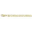 14K Yellow Gold Classic Figaro Chain - 3.80mm - 18 inch