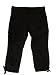 Calvin Klein Jeans Womens Tie Cropped Cargo Capri Pants Black Size 8