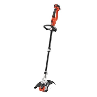 Black & Decker LST400 12-Inch Lithium High Performance Trimmer and Edger, 20-volt
