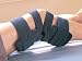 TheraPlus Knee and Adjustable Knee Splints Adjustable Knee Are designed to stabilize or increase knee extension and are easily shaped for a comfortable custom fit. Malleable aluminum base, sandwiched between layers of soft foamno exposed metal. The padded soft goods absorb moisture, preventing skin maceration. Latex free. The Adjustable Knee features an infinitely adjustable goniometer, from 0-160°. Hinge is marked in 10° increments to help guide settings.Each splint includes a knee pad (optional to use), an extra set of washable soft goods and a laundry bag. Latex free. Product photo may not exactly match the product offered for sale. Please refer to the product description.