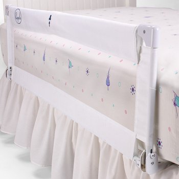 Regalo Sleep Tite Extra Long Drop Down Bed Rail - White.