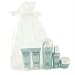 Estee Lauder Travel Set: Cleanser + Lotion + Moisture Creme + Essence + UV Protector - 5pcs