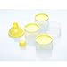 SySrion Non-Spill Baby Milk Powder Dispenser/Storage Container,Yellow (1pcs)