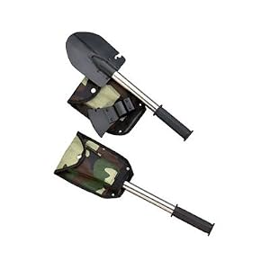 6 in 1 Multi Purpose Survival Camping Shovel Axe Tool by