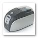 Photo : Zebra P110i - Plastic card printer - color - dye sublimation/thermal resin - 2.1 in x 3.4 in up to 120 cards/hour (color) - capacity: 100 cards - USB