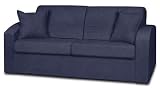 Fairview Royal faux suede Brook Sofa