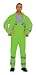 Hi Vis Rain Suit Green .35mm PVC