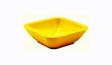 Zak Designs - 0128- 0361E - Coupelle carrée - 9cm - Jaune - Seaside - mélamine