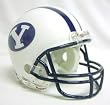 BYU Cougars Replica Mini Helmet w/ Z2B Mask - College Athletics Sports Merchandise