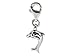 Reflections(tm) Sterling Silver Dolphin Click-on /