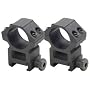 UTG Premium 1 Rings, High, Weaver Mount, See-Thru