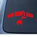 BAD BUOYS CLUB - Car, Truck, Notebook, Vinyl Decal Sticker #1242 | Vinyl Color: Red