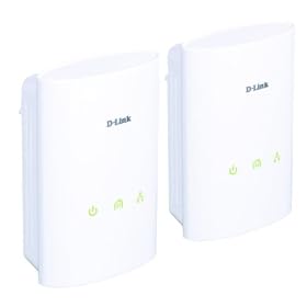D-Link DHP-307AV/B 200 MBPS PowerLine Homeplug AV Network Starter Kit
