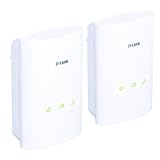 D-Link DHP-307AV/B 200 MBPS PowerLine Homeplug AV Network Starter Kitby D-Link