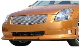 Street Scene Equipment 95077305 Speed Grille Insert, Original Brushed Aluminum Style, Main Grille, For Select Nissan Cars