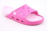 Crocs Electro Slide (Little Kid),Fuchsia/Bubblegum,3 M US Little Kid/ 5 M US Women's