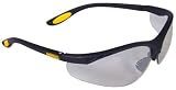 Dewalt DPG58-9C Reinforcer Indoor/Outdoor High Performance Protective Safety Glasses with Rubber Temples