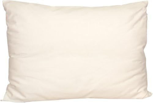 White Loft Top Quality Long Fiber Mulberry Silk Filled Cotton Cased Pillow, 20 by 26 Inches, Standard