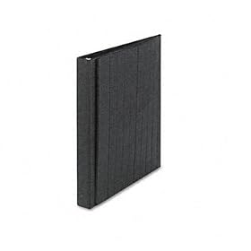 Horizontal Easel Ring Binder, 11 x 8-1/2 Sheets, 1 Capacity, Black