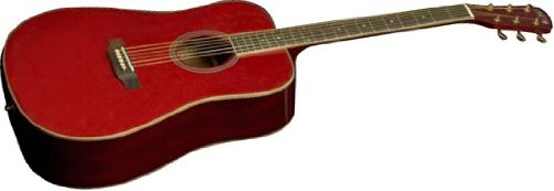 Great Divide LGD-18-RED-G Dreadnought Acoustic Guitar
