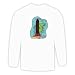 Long Sleeve T-shirt with obelisk, trees, Ireland