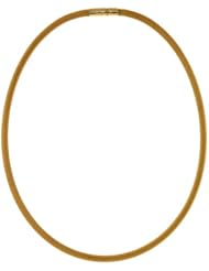 18K Yellow Gold Twisted Wire 4mm Necklace 18 Inch