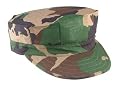 Fatigue Cap, 100% Cotton Camo NO Emblem, Small