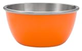 Zak Designs Gemini 1-Quart Small Orange Bowl