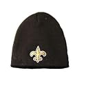 NFL Cuffless Beanie - New Orleans Saints - Black