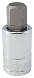 Titan 15663 9/16' 1/2' Drive Hex Bit Socket [並行輸入品]