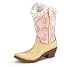 Pink Ladies Cowboy Cowgirl Boot Vase - Great Western Country Home Accent !!
