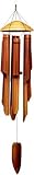 Asl Arts Model C300 Giant Spun Top Bamboo Chime, Natural