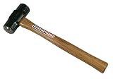 Vaughan SDF48 3-Pound Double Face Hammer, Flame Treated Hickory Handle, 16-Inch Long.