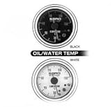 SARD (64125) Pro Meter EL Temperature Gauges - Electronic, WHITE