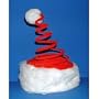 Santa Hat with Coil Spring
