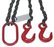 Dayton 2UKE5 Chain Sling, DOS, 12, 300 Lb, 3/8 In, 5 Ft L