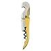 Truetap Metallic Yellow Double Hinged Waiter's Corkscrew by True